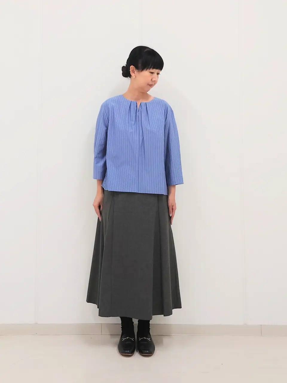 J.PRESS LADIES L スタッフ コーディネート画像