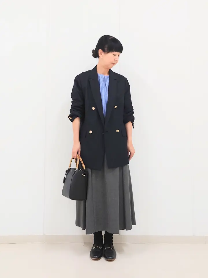 J.PRESS LADIES L スタッフ コーディネート画像