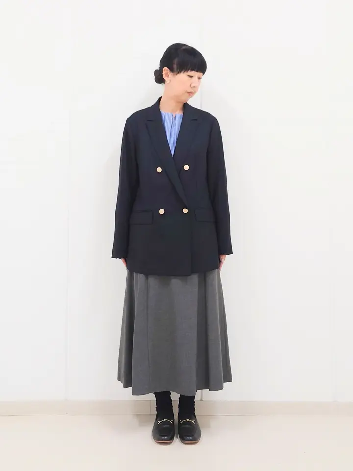 J.PRESS LADIES L スタッフ コーディネート画像