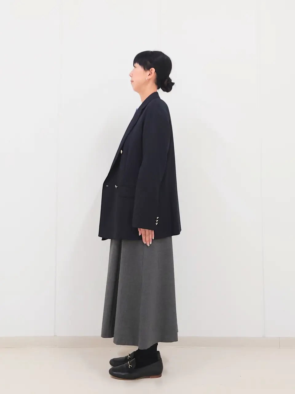 J.PRESS LADIES L スタッフ コーディネート画像