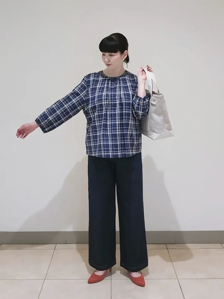 J.PRESS LADIES L スタッフ コーディネート画像