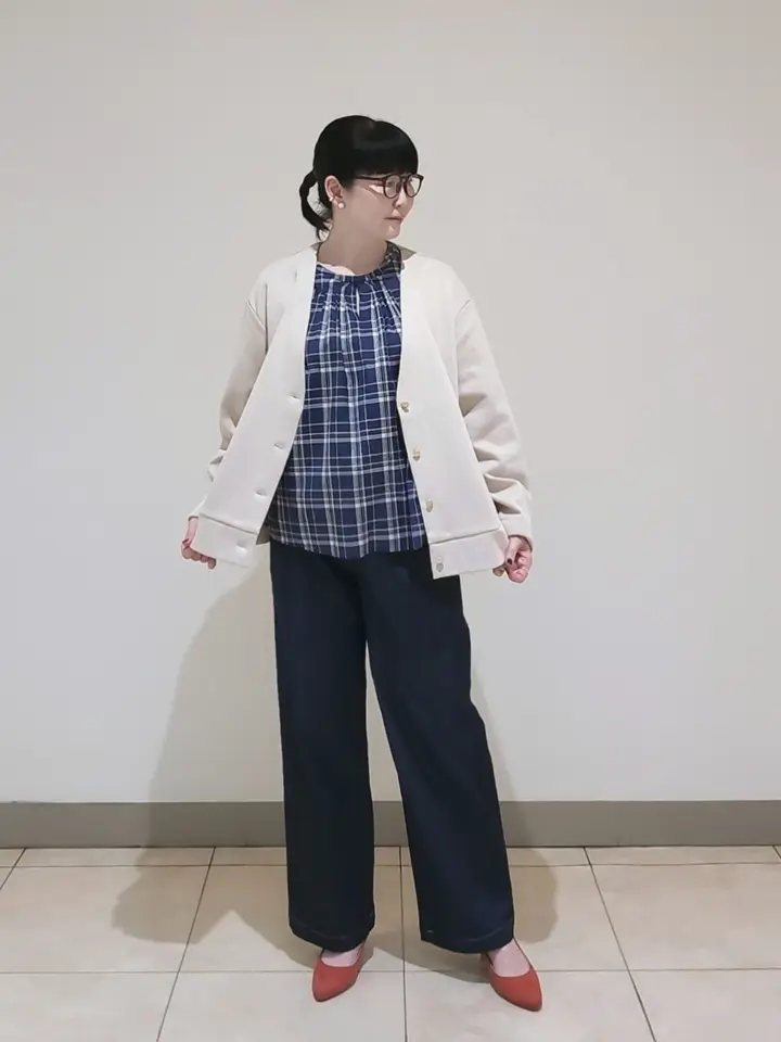 J.PRESS LADIES L スタッフ コーディネート画像