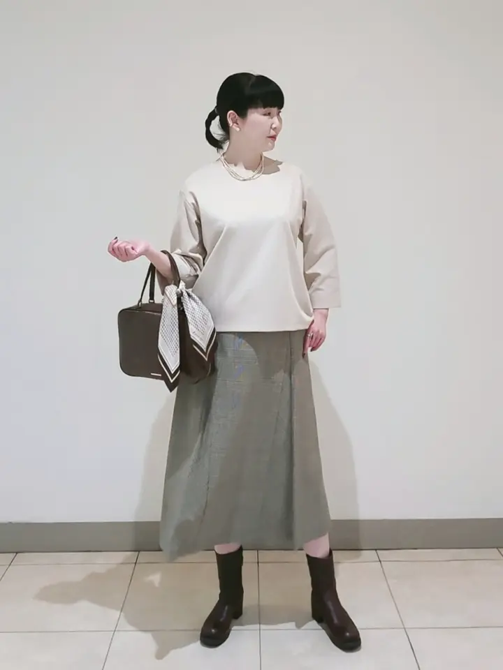 J.PRESS LADIES L スタッフ コーディネート画像