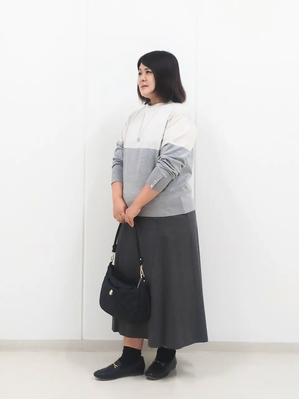 J.PRESS LADIES L 河野 コーディネート画像