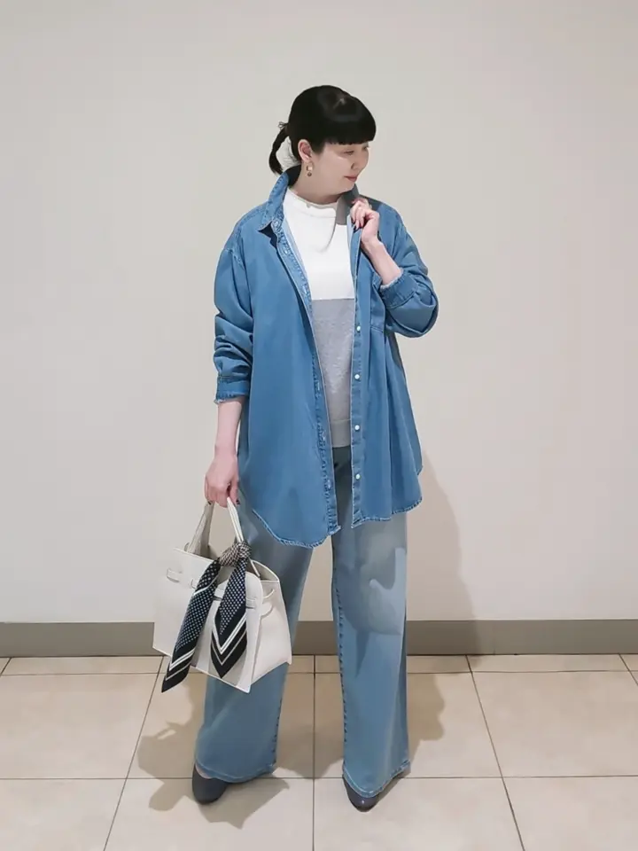 J.PRESS LADIES L スタッフ コーディネート画像