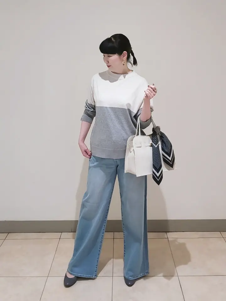 J.PRESS LADIES L スタッフ コーディネート画像