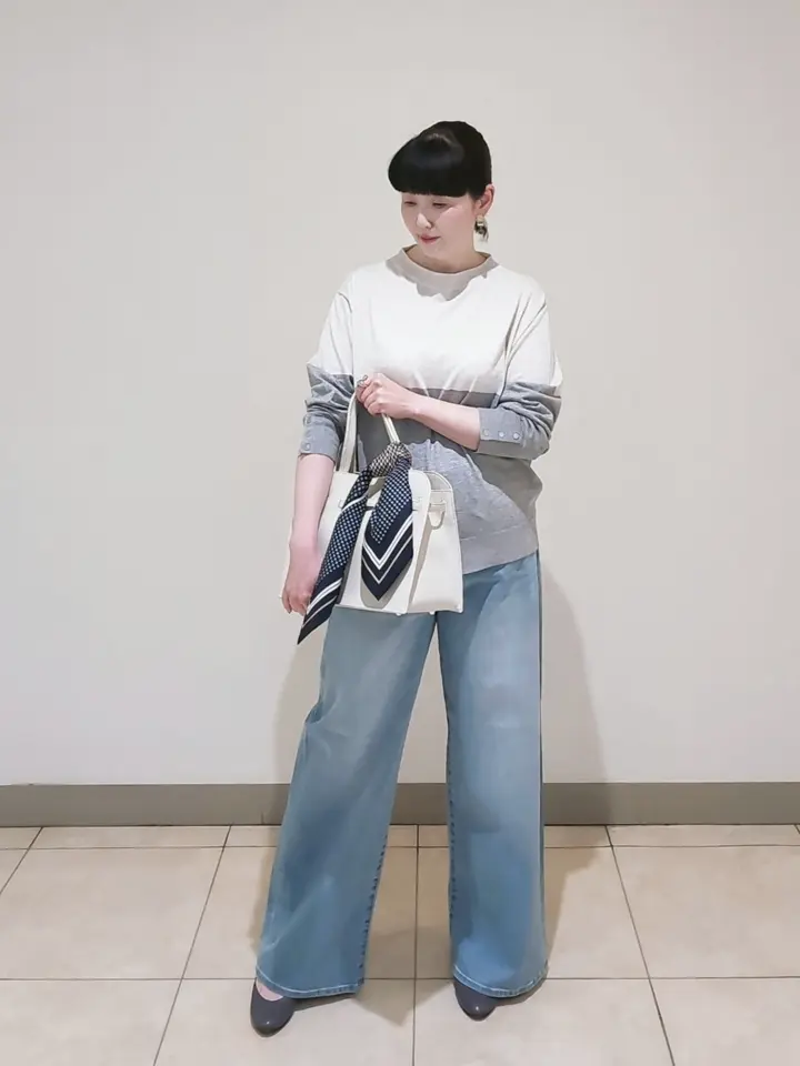 J.PRESS LADIES L スタッフ コーディネート画像