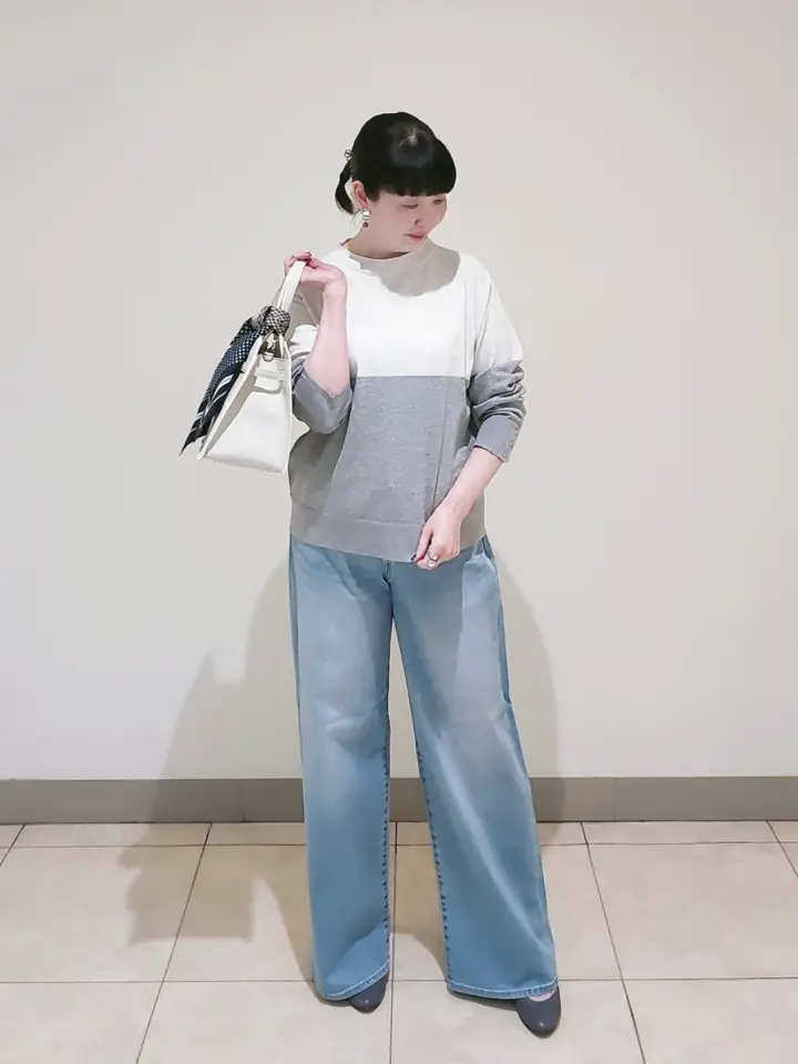 J.PRESS LADIES L スタッフ コーディネート画像