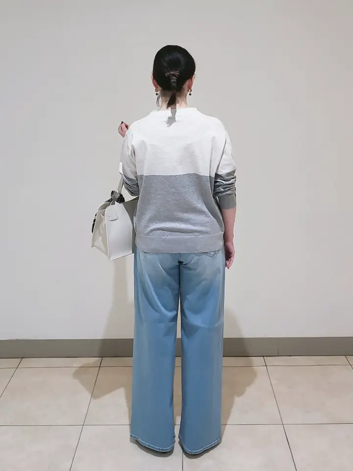 J.PRESS LADIES L スタッフ コーディネート画像