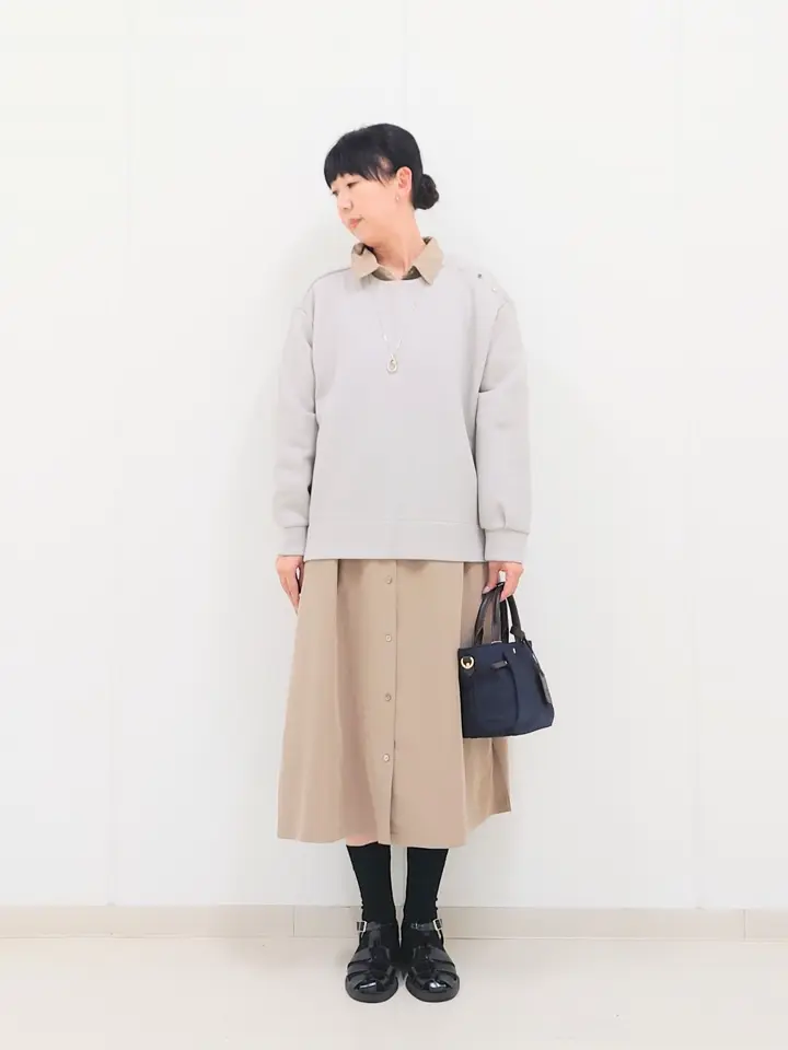 J.PRESS LADIES L スタッフ コーディネート画像