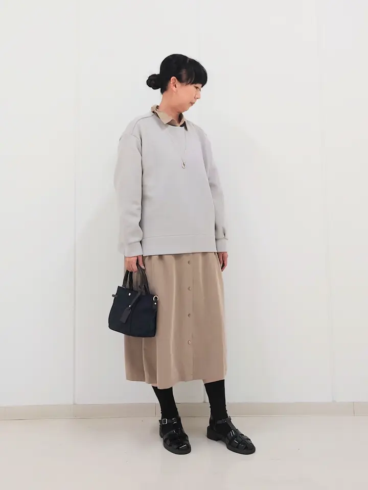 J.PRESS LADIES L スタッフ コーディネート画像