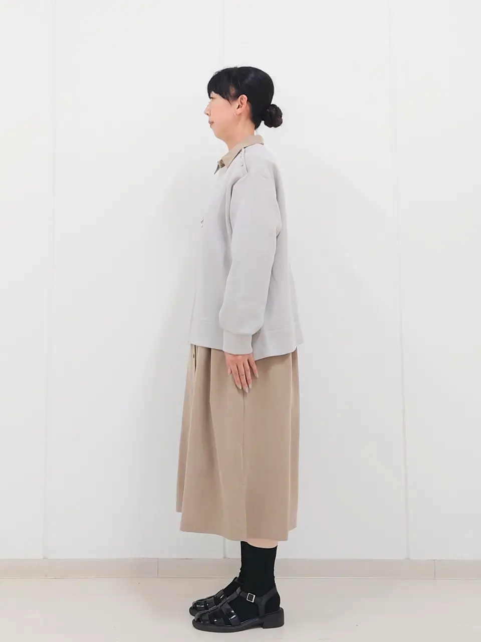 J.PRESS LADIES L スタッフ コーディネート画像