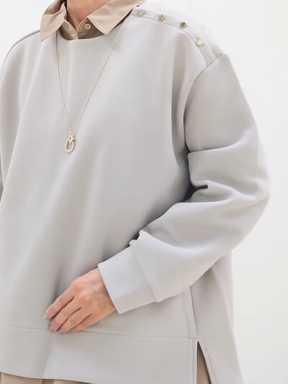 J.PRESS LADIES L スタッフ コーディネート画像