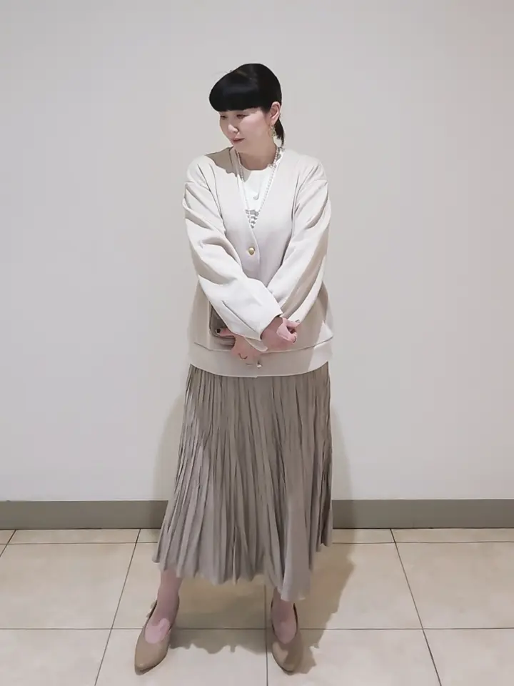 J.PRESS LADIES L スタッフ コーディネート画像