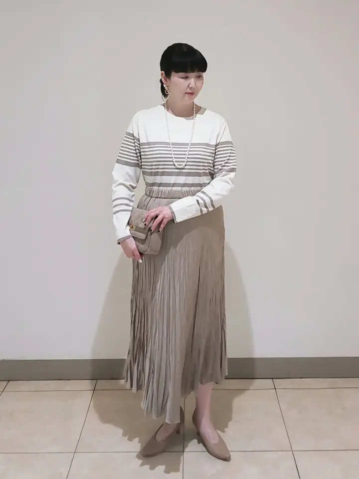 J.PRESS LADIES L スタッフ コーディネート画像