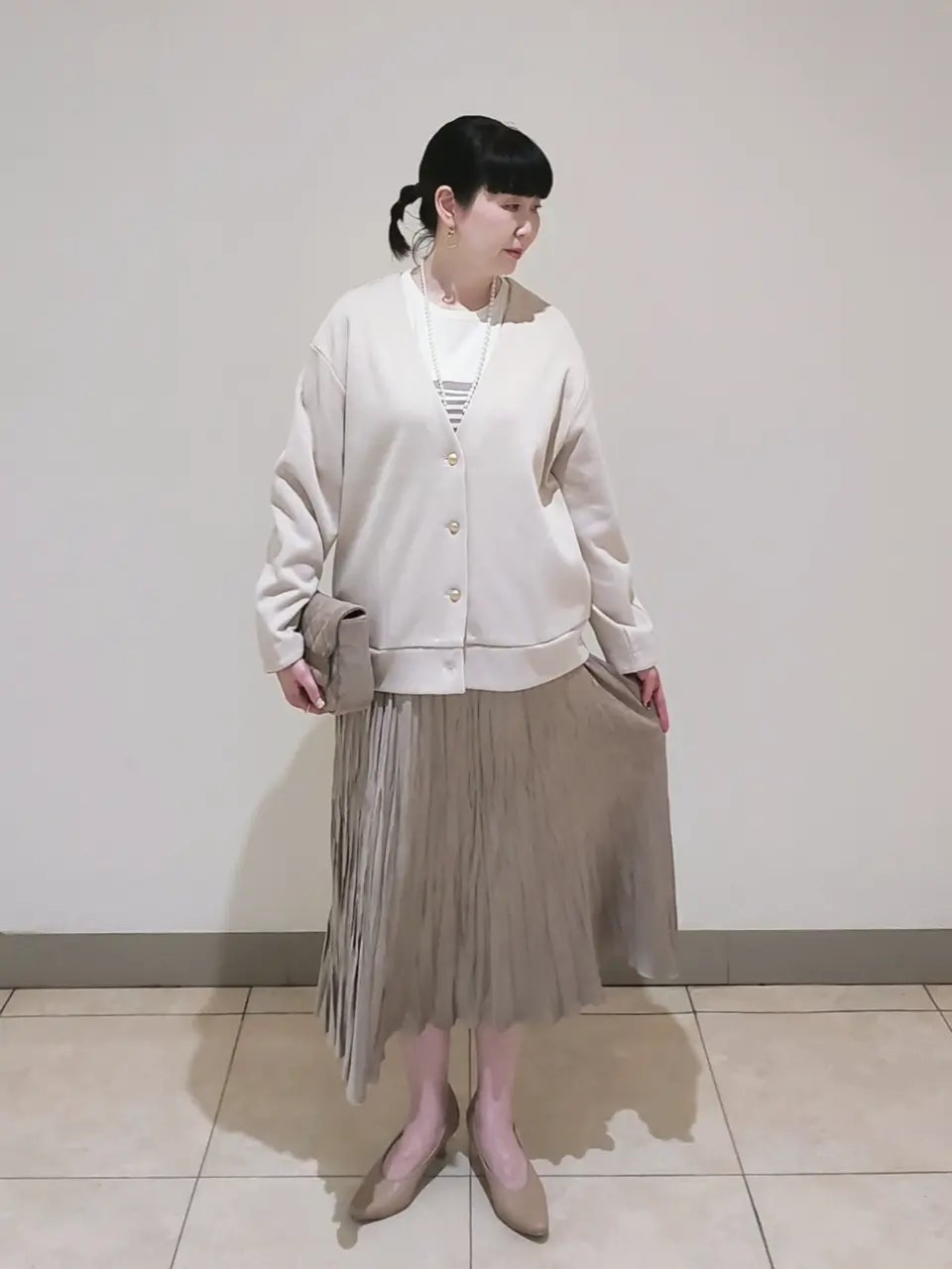 J.PRESS LADIES L スタッフ コーディネート画像