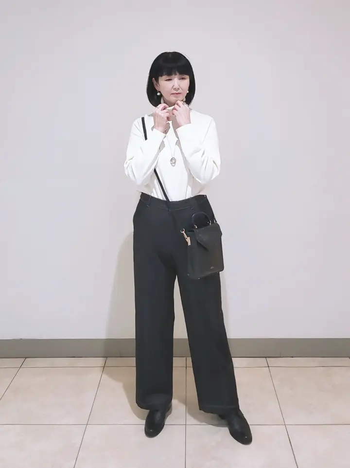 J.PRESS LADIES L スタッフ コーディネート画像