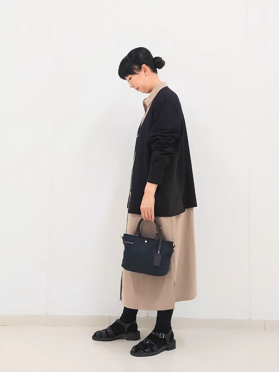 J.PRESS LADIES L スタッフ コーディネート画像