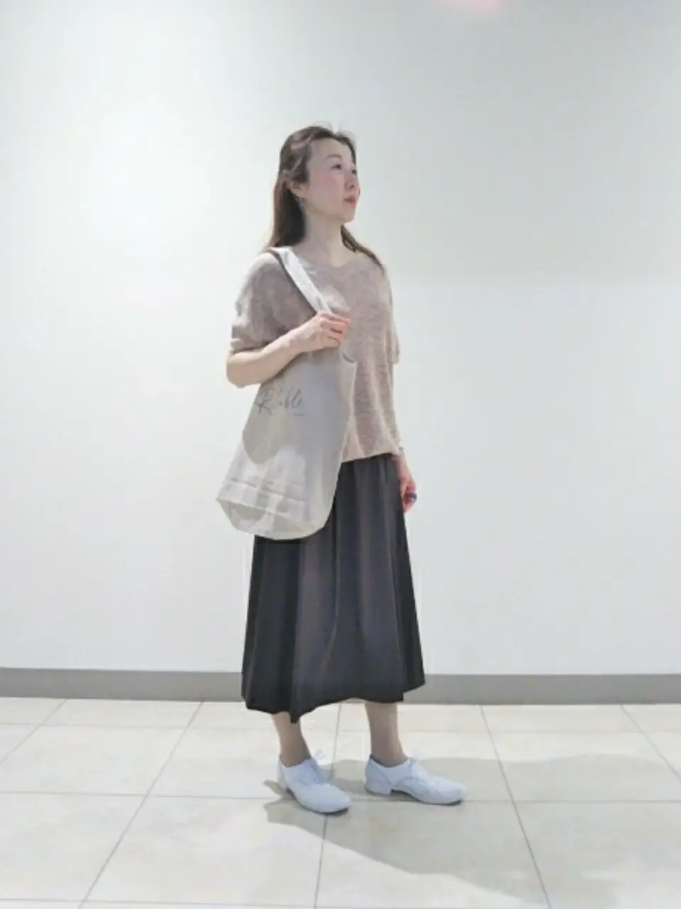 J.PRESS LADIES L スタッフ コーディネート画像