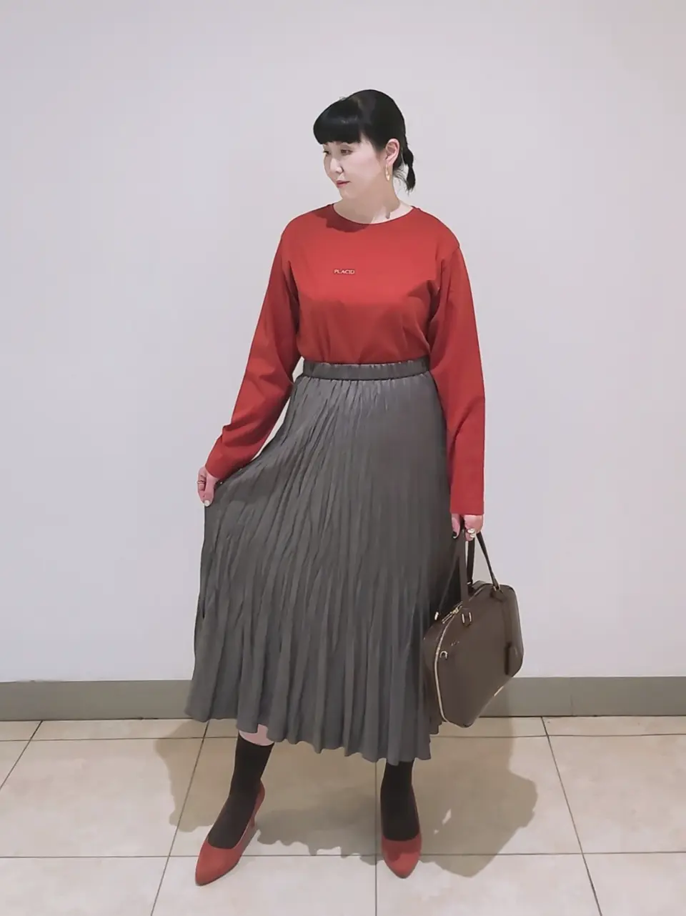 J.PRESS LADIES L スタッフ コーディネート画像