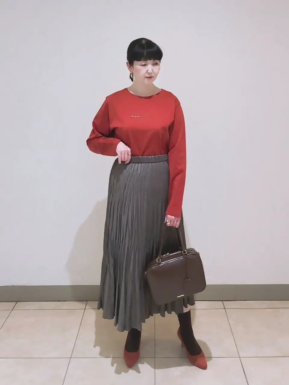 J.PRESS LADIES L スタッフ コーディネート画像