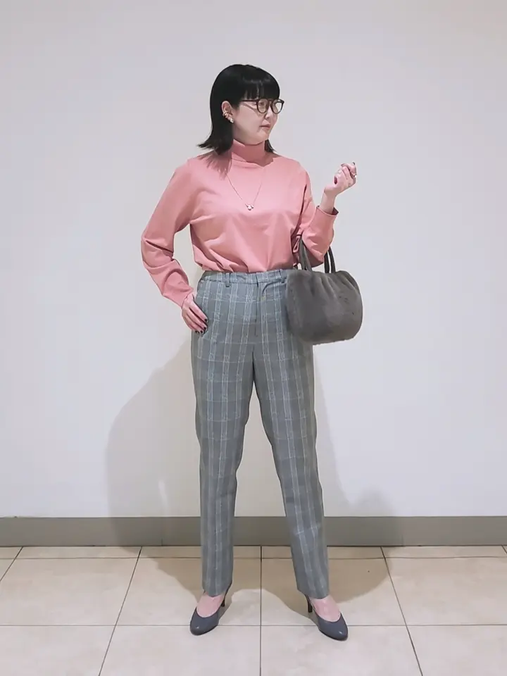 J.PRESS LADIES L スタッフ コーディネート画像