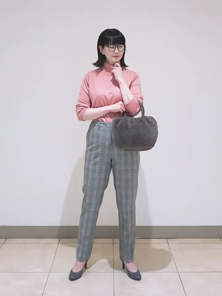 J.PRESS LADIES L スタッフ コーディネート画像