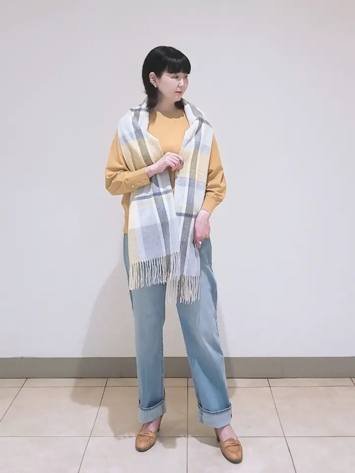 J.PRESS LADIES L スタッフ コーディネート画像