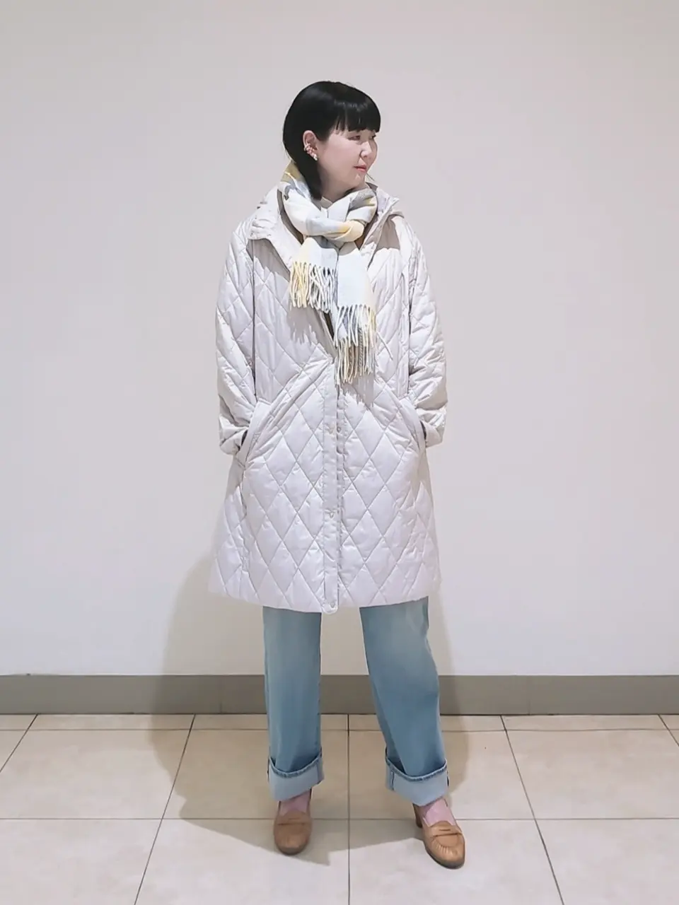 J.PRESS LADIES L スタッフ コーディネート画像