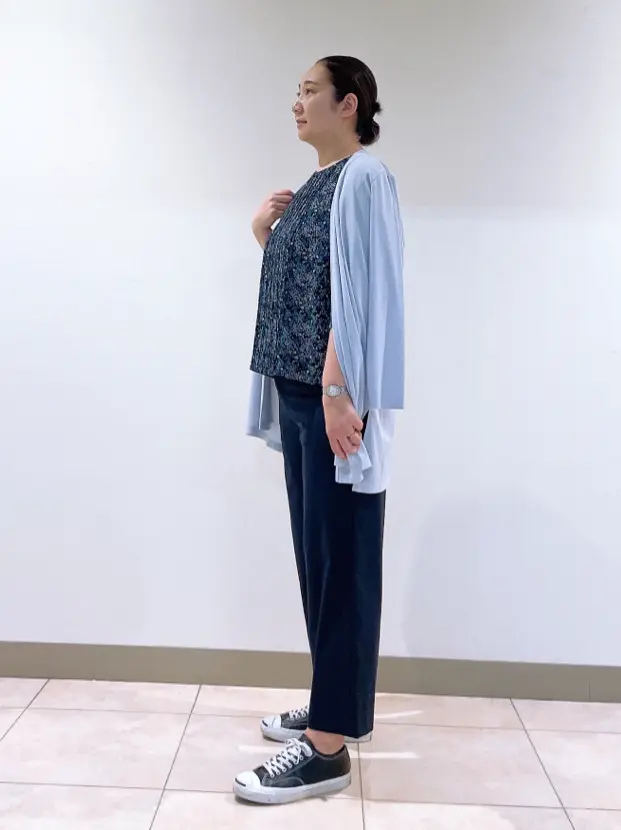 J.PRESS LADIES L スタッフ コーディネート画像