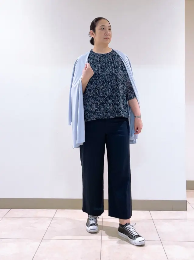 J.PRESS LADIES L スタッフ コーディネート画像