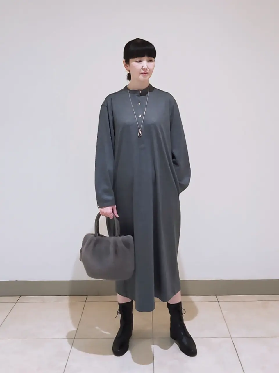 J.PRESS LADIES L スタッフ コーディネート画像