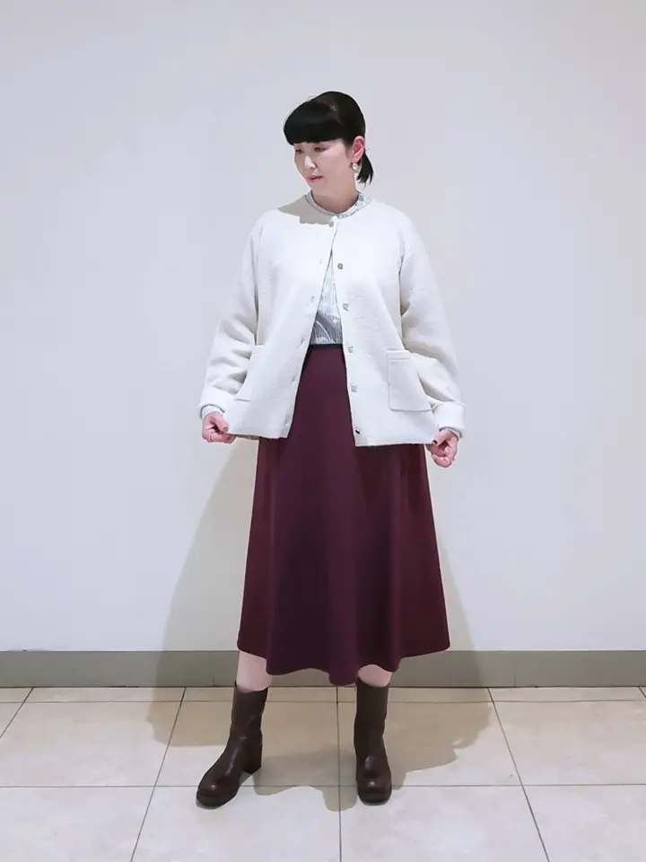 J.PRESS LADIES L スタッフ コーディネート画像