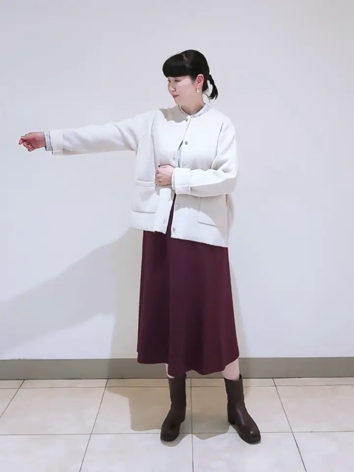 J.PRESS LADIES L スタッフ コーディネート画像