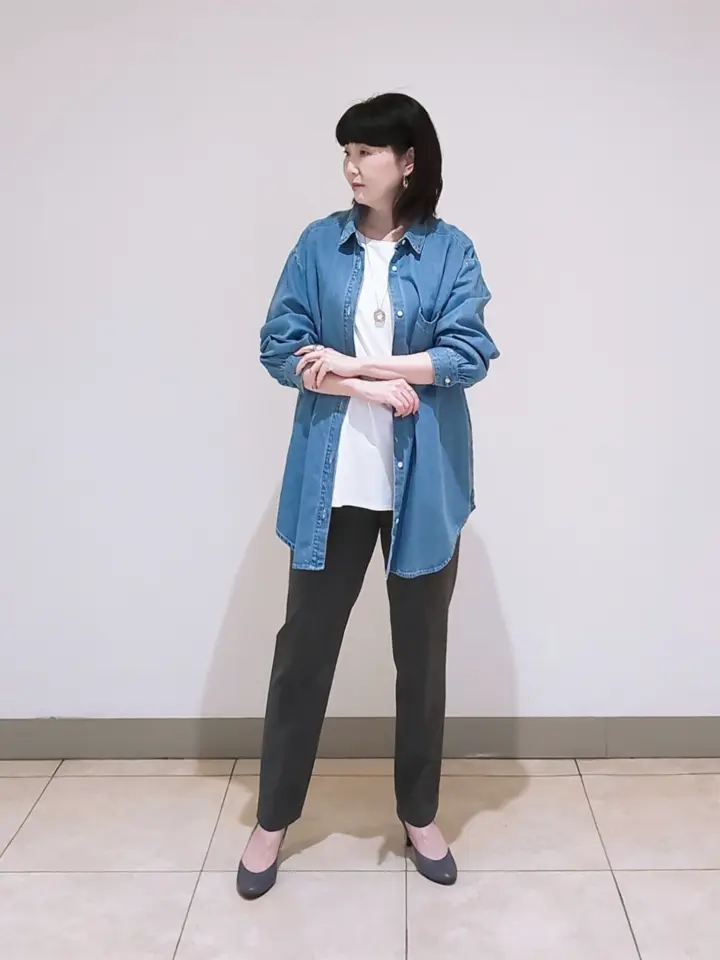 J.PRESS LADIES L スタッフ コーディネート画像