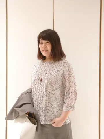 J.PRESS LADIES L 河野 コーディネート画像