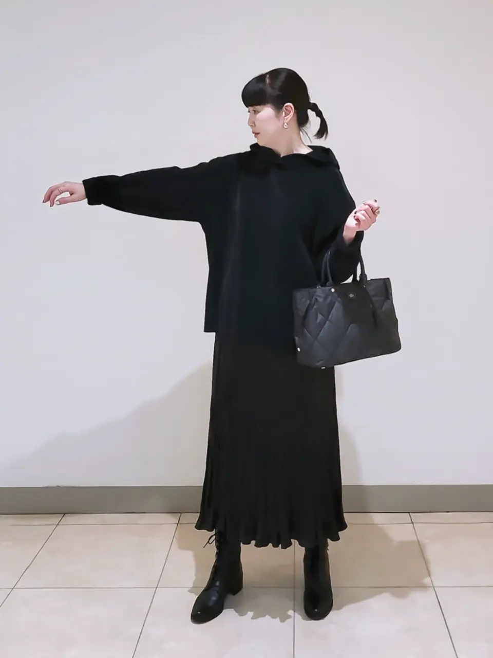 J.PRESS LADIES L スタッフ コーディネート画像