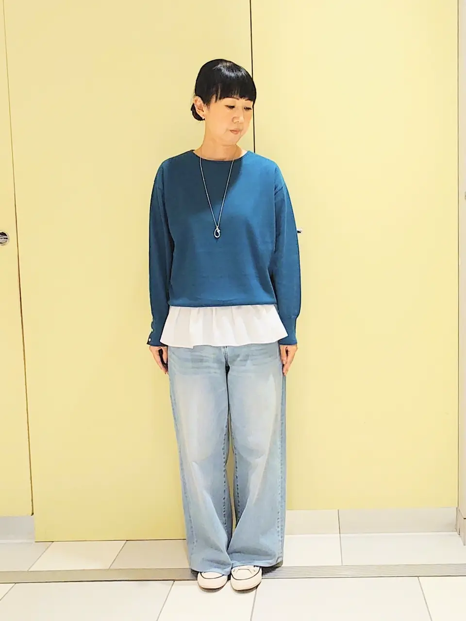 J.PRESS LADIES スタッフ コーディネート画像