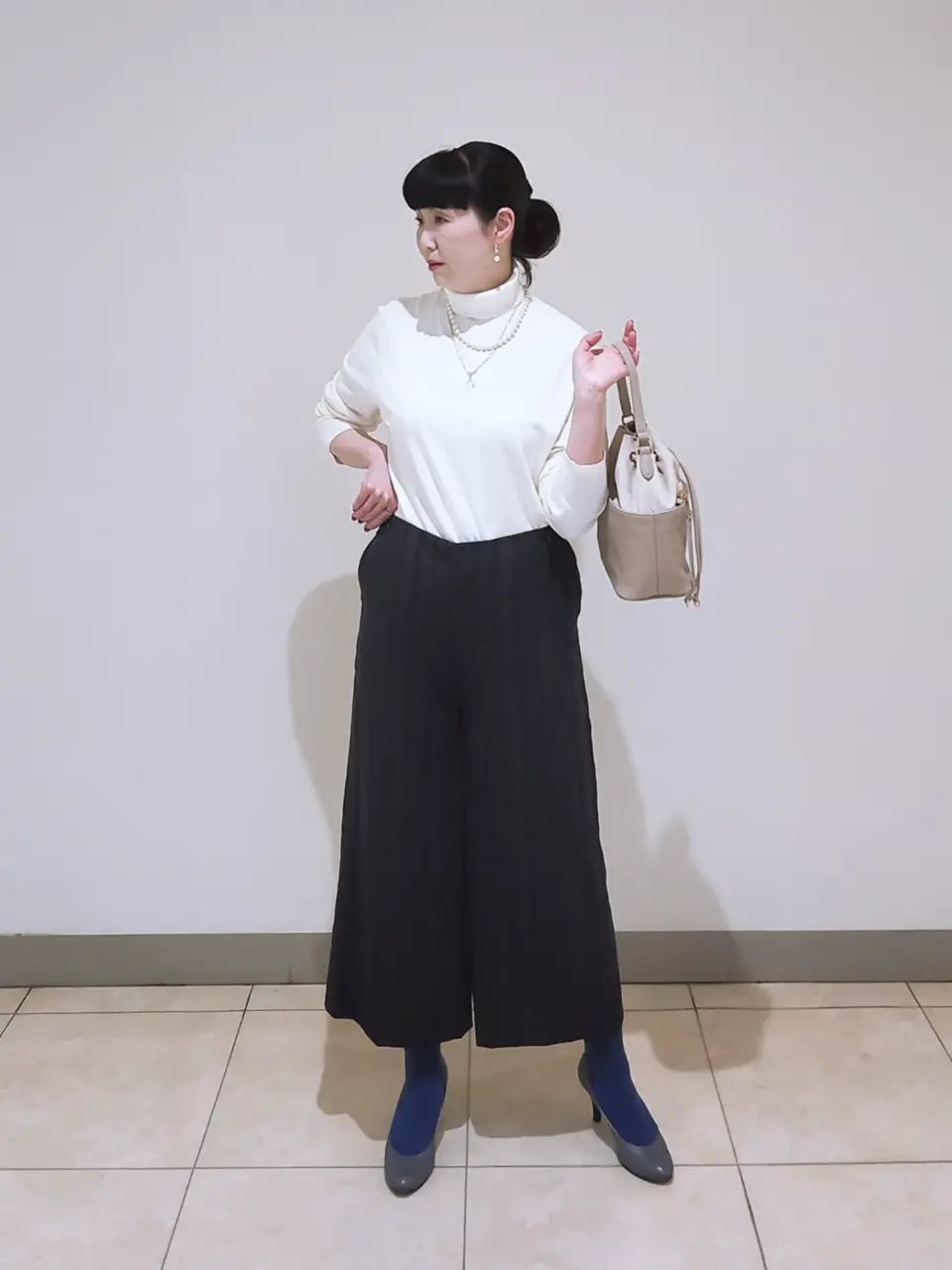 J.PRESS LADIES L スタッフ コーディネート画像