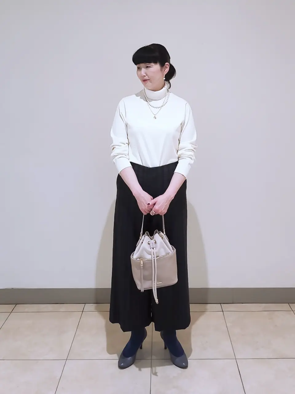 J.PRESS LADIES L スタッフ コーディネート画像