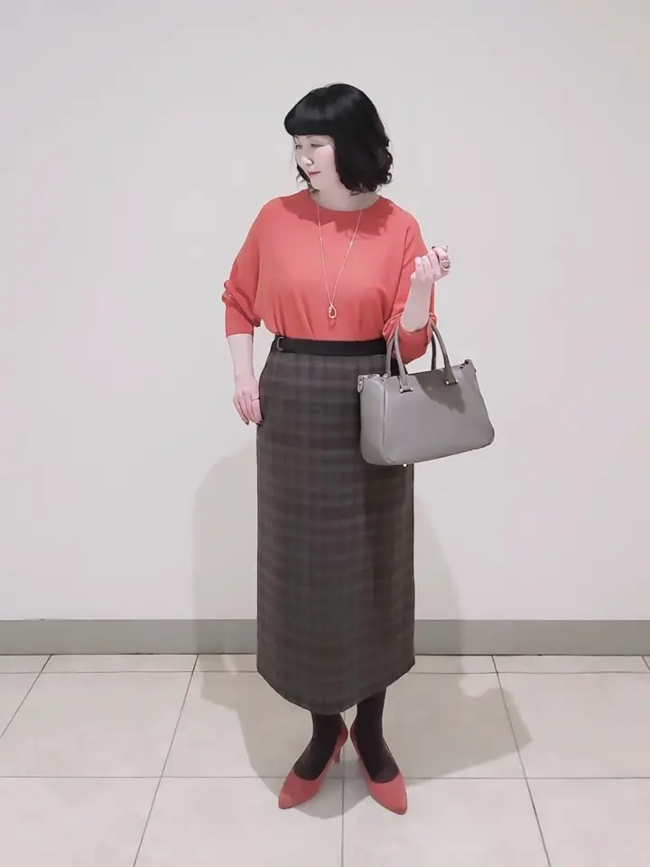 J.PRESS LADIES L スタッフ コーディネート画像