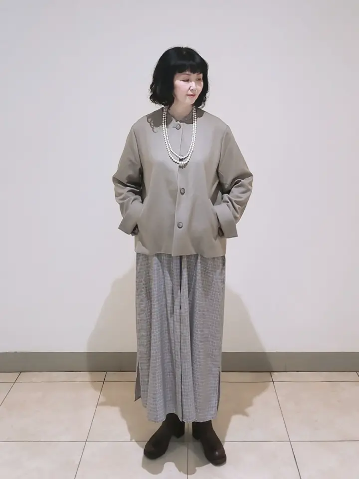 J.PRESS LADIES L スタッフ コーディネート画像