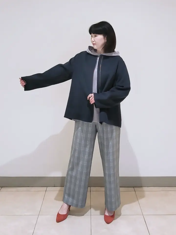 J.PRESS LADIES L スタッフ コーディネート画像