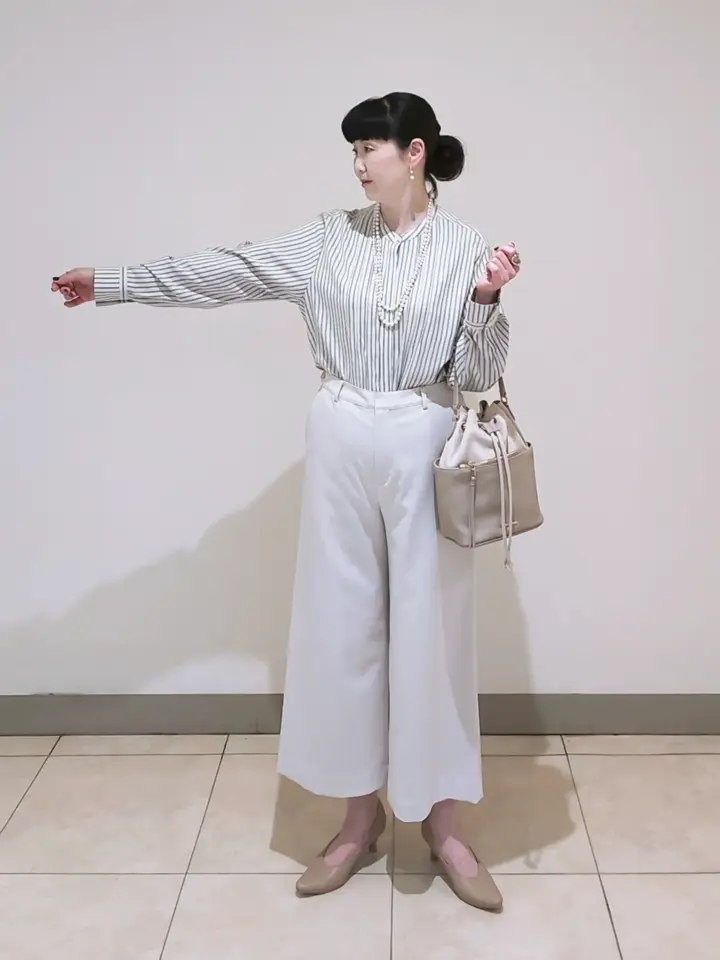 J.PRESS LADIES L スタッフ コーディネート画像