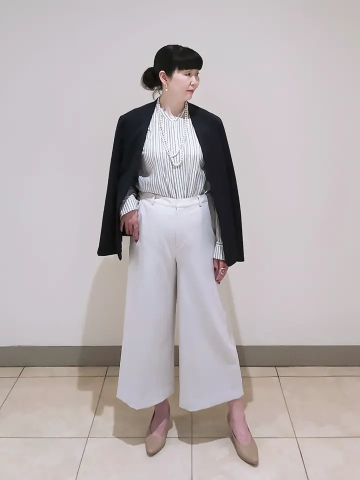 J.PRESS LADIES L スタッフ コーディネート画像