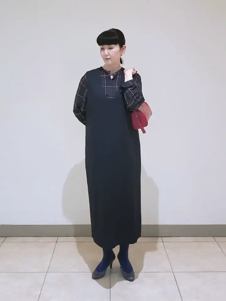 J.PRESS LADIES L スタッフ コーディネート画像