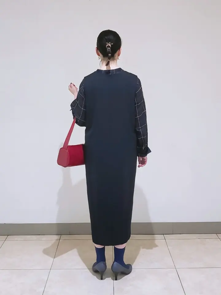 J.PRESS LADIES L スタッフ コーディネート画像