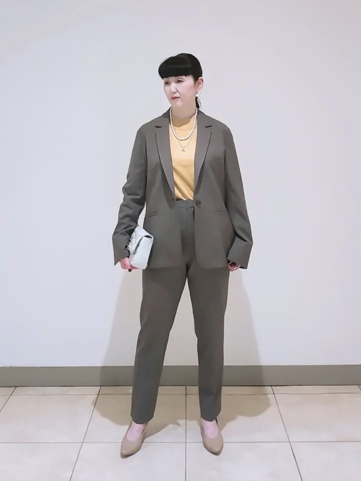 J.PRESS LADIES L スタッフ コーディネート画像