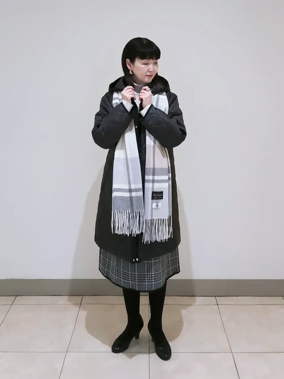 J.PRESS LADIES L スタッフ コーディネート画像