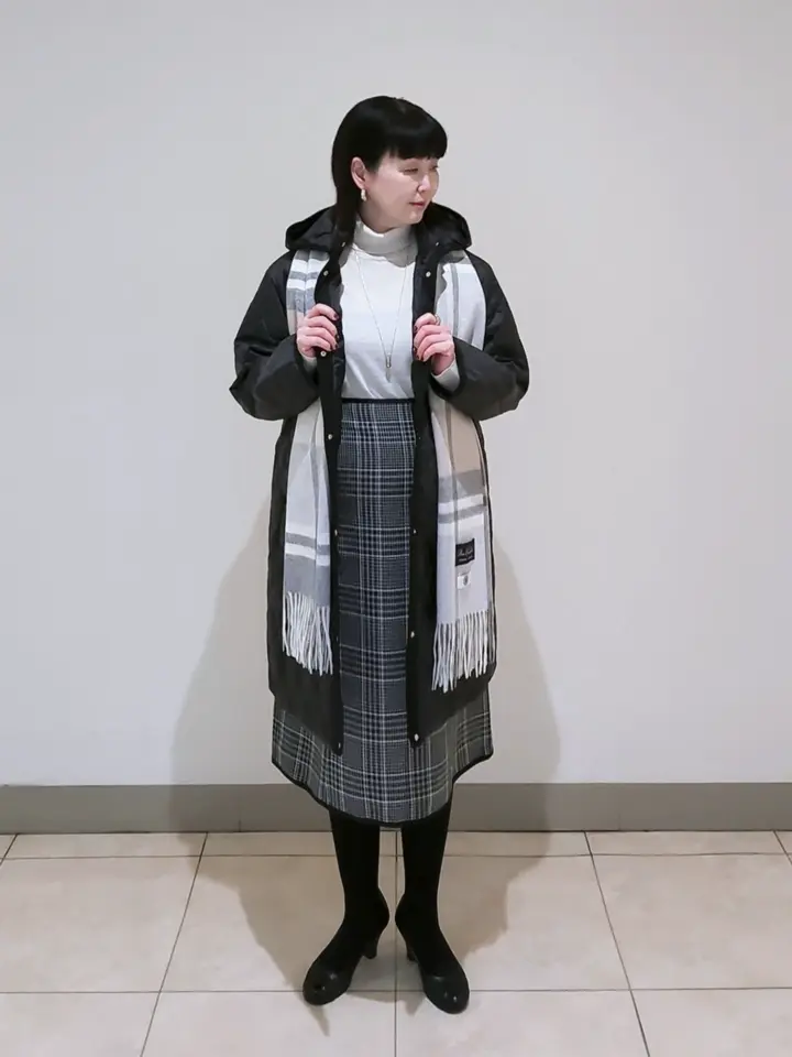 J.PRESS LADIES L スタッフ コーディネート画像